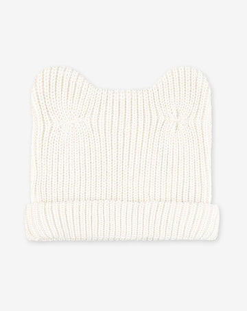 Knitted Hat with Bear Ears S14